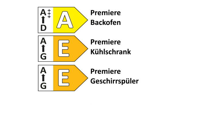 Einbauküche Uno, weiß fein strukturiert, inkl. Elektrogeräte-04