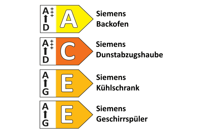 Einbauküche Perfect brillant, weiß/kaschmir farbend, inkl. Siemens Elektrogeräte-05