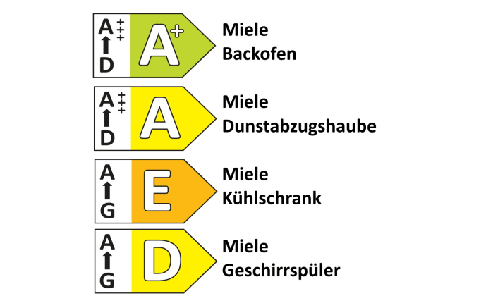 Einbauküche Uno, graphit matt, inkl. Miele Elektrogeräte-05