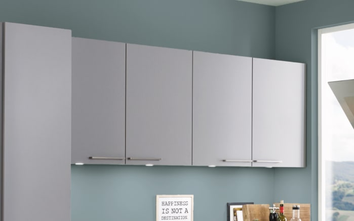 Einbauküche Top Soft, perlgrau, inkl. Elektrogeräte-02