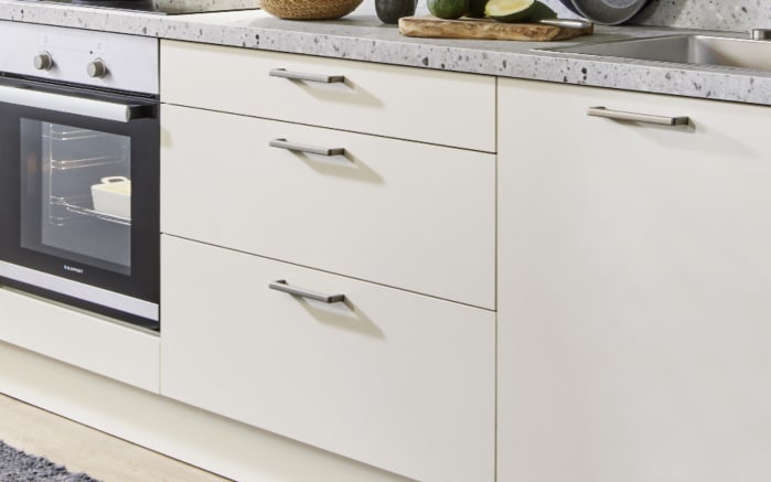 Einbauküche Perfect Soft, weiß matt, inkl. Blaupunkt Elektrogeräte-03