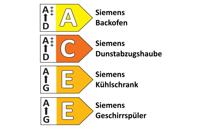 Einbauküche Calgary, Samteiche schwarz Nachbildung/Samteiche greige Nachbildung, inkl. Siemens Elektrogeräte-06