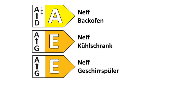 Einbauküche Ferna, alpinweiß, inkl. Neff Elektrogeräte-05