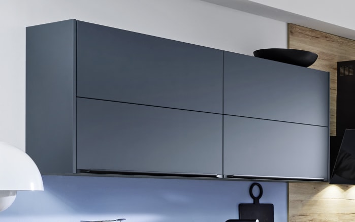 Einbauküche Esilia, fjordblau, inkl. Siemens Elektrogeräte-02