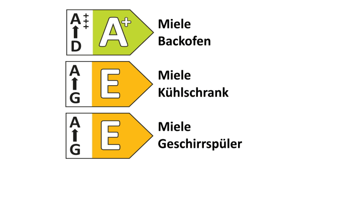 Einbauküche Rosian, Beton grau Nachbildung, inkl. Miele Elektrogeräte-05