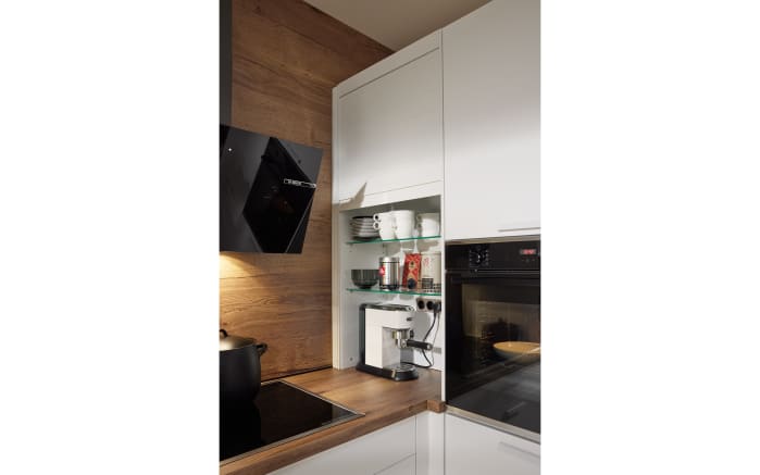 Einbauküche Sunta, weiß/olive, inkl. AEG Elektrogeräte-04