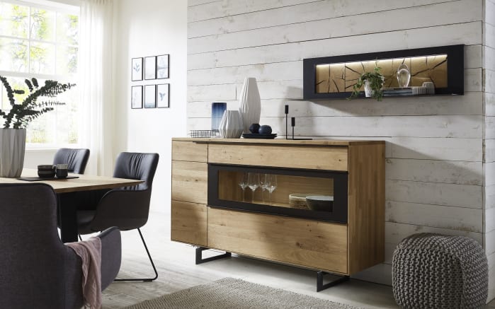 Sideboard WM 1910, Wildeiche massiv soft gebürstet -02
