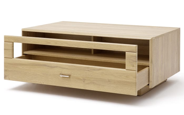 Couchtisch Florenz, Grandson-Oak-Nachbildung, inkl. Schubkasten-03