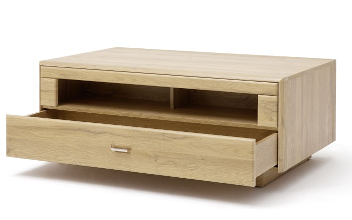 Couchtisch Florenz, Grandson-Oak-Nachbildung, inkl. Schubkasten-04