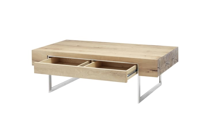 Couchtisch Birmingham, Asteiche geölt furniert, inkl. Schubkasten-02