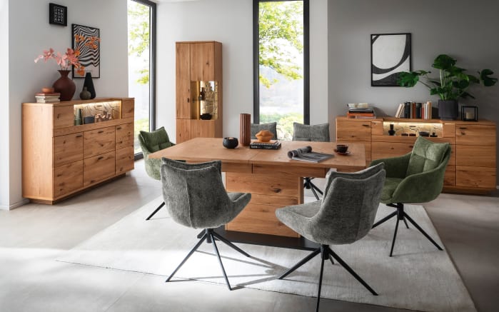 Highboard Venedig, Wildeiche massiv-07