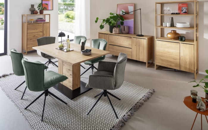 Stuhl Nalon, pastellgrün, inkl. 360° drehbar-02
