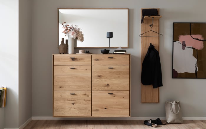 Garderobenkombination Binz, holz-02