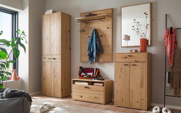 Garderobenkombination Binz, holz-01