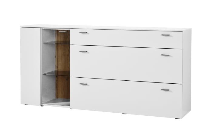 Sideboard Serena, weiß/Risseiche, inkl. Soft Close-01