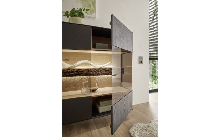 Sideboard Runa, Kerneiche natur/anthrazit-02
