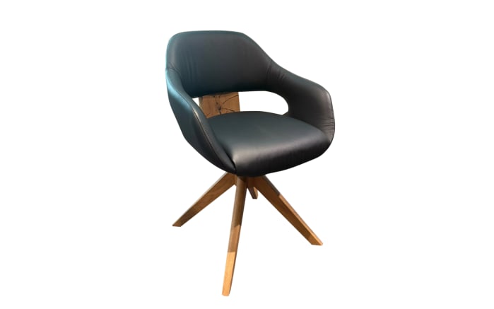 Stuhl Naturzeit Aaron, Kerneiche Umato/schwarz-01