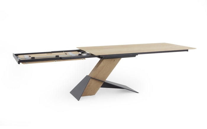 Esstisch Naturzeit, Kerneiche Umato/anthrazit-04