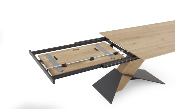 Esstisch Naturzeit, Kerneiche Umato/anthrazit-06