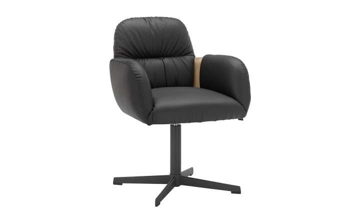 Stuhl Naturzeit Gerry, braun, inkl. Drehfunktion-01
