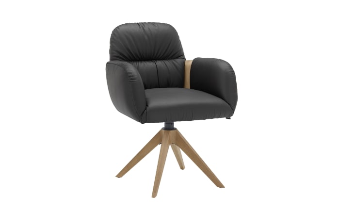 Stuhl Naturzeit Gerry, Kerneiche Natur/braun, inkl. Drehfunktion-01