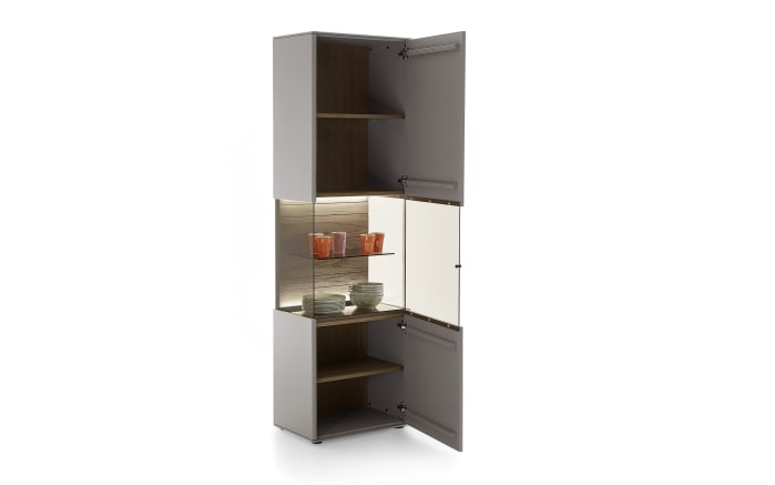 Standvitrine Audra, Altholzbuche/sand, Breite ca. 62 cm-02
