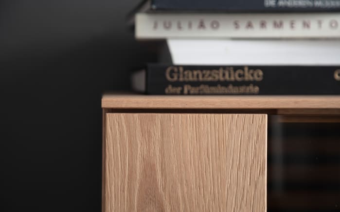 Highboard Yonna, Kerneiche Natur -04