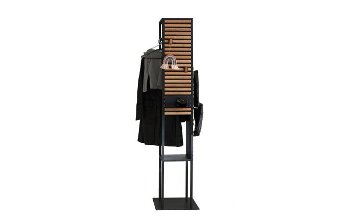 Garderobenbaum Yonna, Kerneiche/schwarz-04