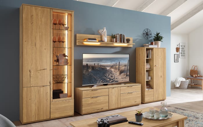 Wohnwand Sellin, Risseiche Nachbildung-01