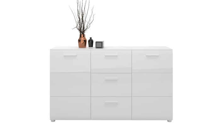 Sideboard Merano, weiß, 143,8 cm -02