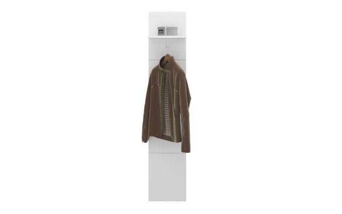 Garderobenpaneel Merano, weiß, 30 cm -03