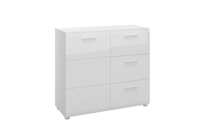 Sideboard Merano, weiß, 95,9 cm -01