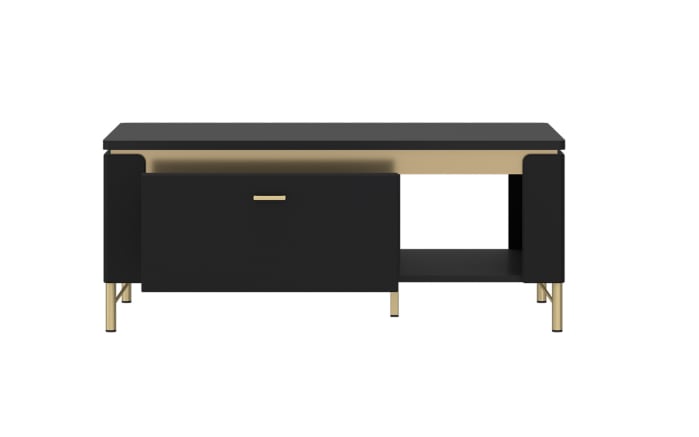 Couchtisch Norica, schwarz/gold-02