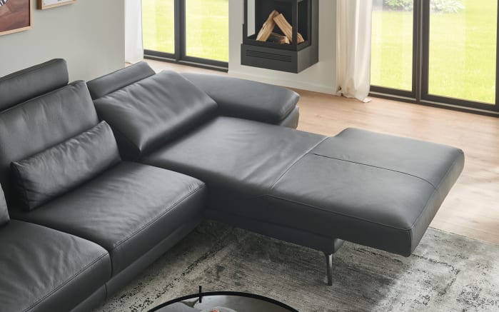 Ecksofa Civita 2170, grau, inkl. Funktionen-04