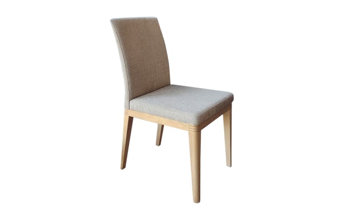 Stuhl Rahmenstuhlkollektion, Eiche bianco/beige-01