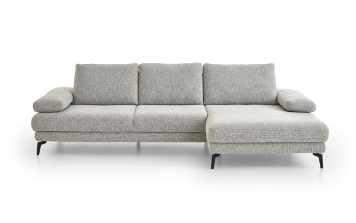 Ecksofa Kiso, alufarbig, inkl. Zubehör-05