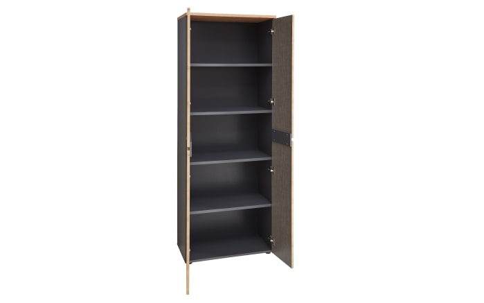 Büroschrank Memphis, Graphit/Artisan-03