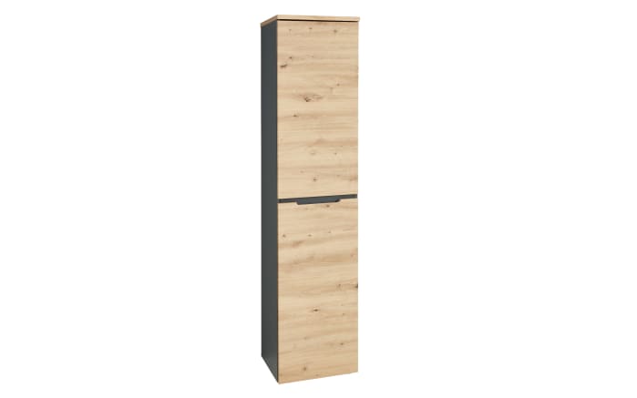 Büroschrank Memphis, Graphit/Artisan Nachbildung-01