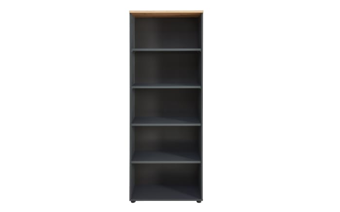 Büroregal Memphis, Graphit/Artisan Nachbildung-02