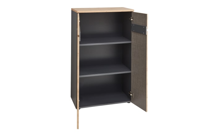 Büroschrank Memphis, Graphit/Artisan, Breite ca. 75 cm-03