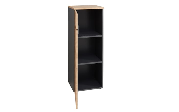 Büroschrank Memphis, Graphit/Artisan, Höhe 122 cm-03
