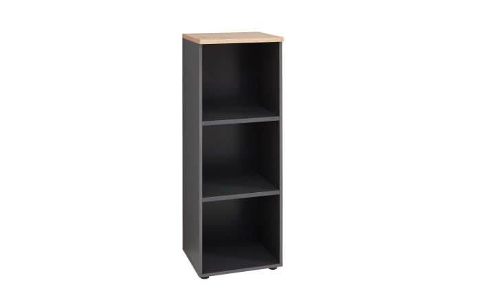 Büroregal Memphis, Graphit/Artisan, Breite ca. 45 cm-01