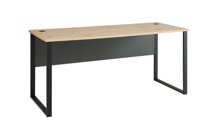 Schreibtisch Memphis, Artisan Eiche/schwarz -01