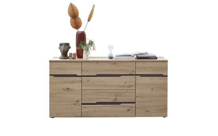 Sideboard Memphis, Artisan Eiche Nachbildung/graphit, -01