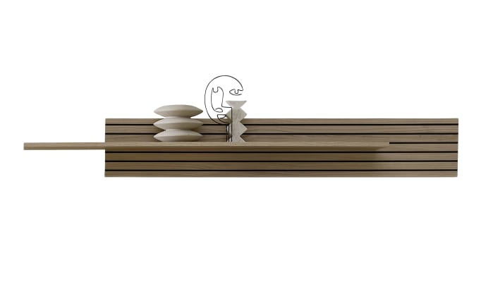 Wandbord Ina, Riva Eiche Nachbildung-02