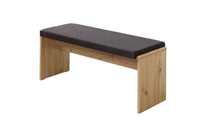 Bank Ina, Artisan Eiche Nachbildung/anthrazit