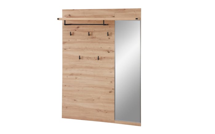 Garderobenkombi Genua, Wildeiche/graphit-03