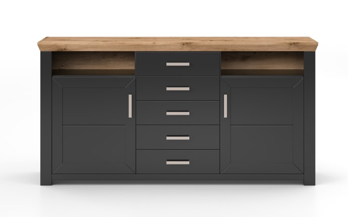Sideboard York, Artisan Eiche Nachbildung/anthrazit-02