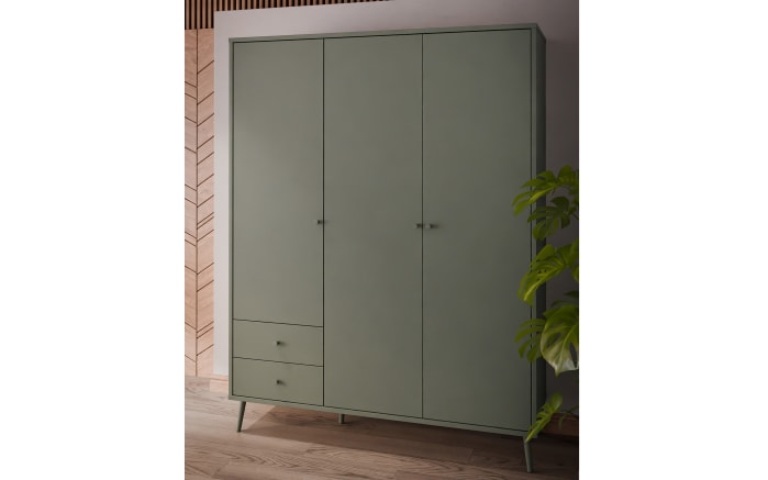 Kleiderschrank Harllson EasyKlix, salbeigrün, 154,2 cm-02