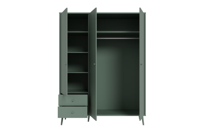 Kleiderschrank Harllson EasyKlix, salbeigrün, 154,2 cm-07